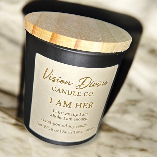 I Am Her 8 oz Candle