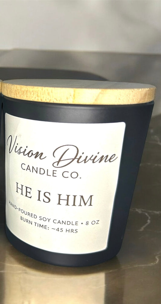 I’m Just Him 8 oz (Glass) Candle