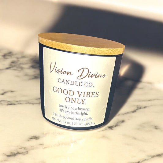 Good Vibes Only 16 oz Candle